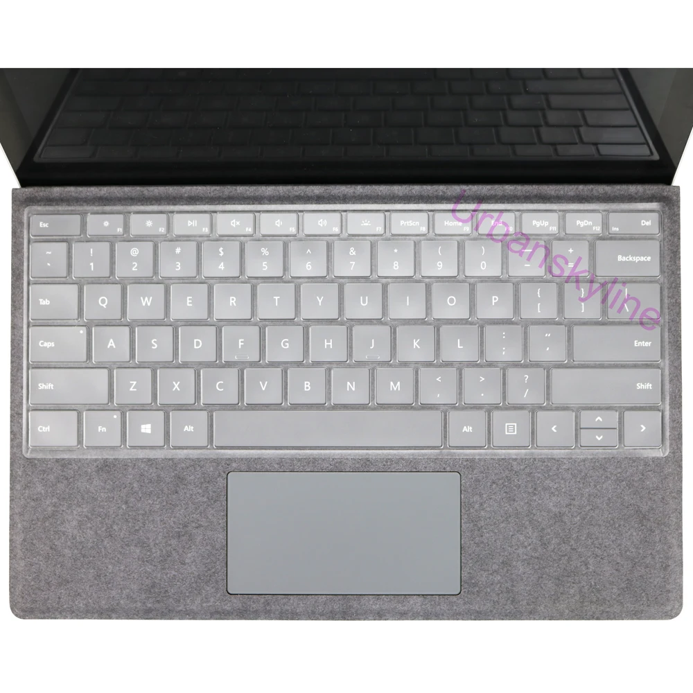 Keyboard Cover for Surface Pro 9 8 7 6 5 4 3 2 X 7+ Plus for Microsoft Laptop Studio GO Book RT Silicone Protector Skin Case 15