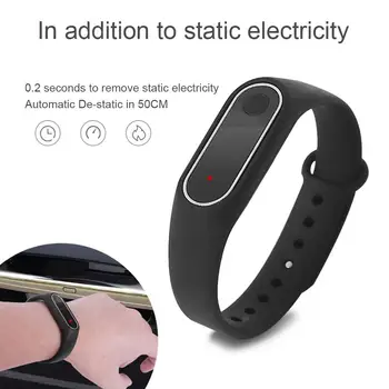 

Adjustable Wireless Anti-static Bracelet Electrostatic Discharge Wristband Strap