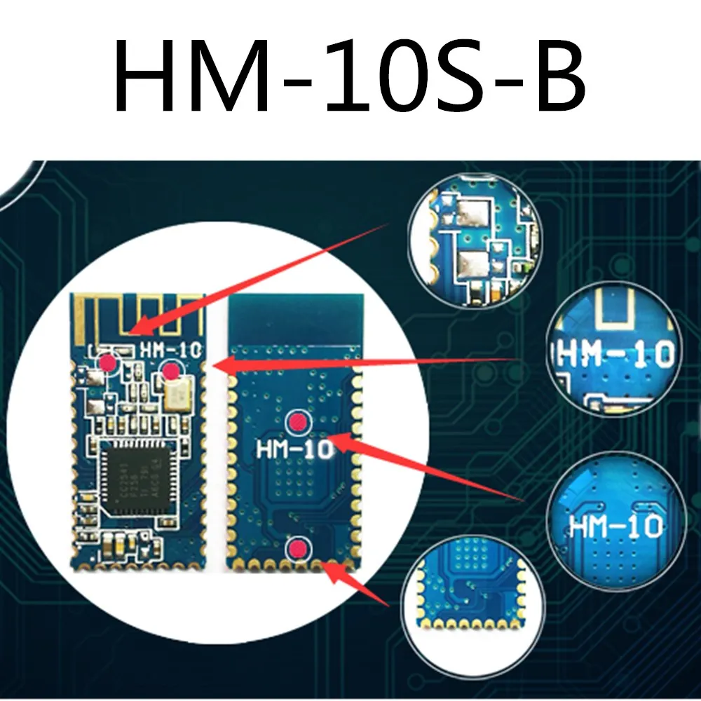 Модуль Bluetooth 4,0 ble беспроводной модуль последовательного порта iBeacon HM-10 CC2541F256 модуль связи HM-10S-A/HM-10S-B