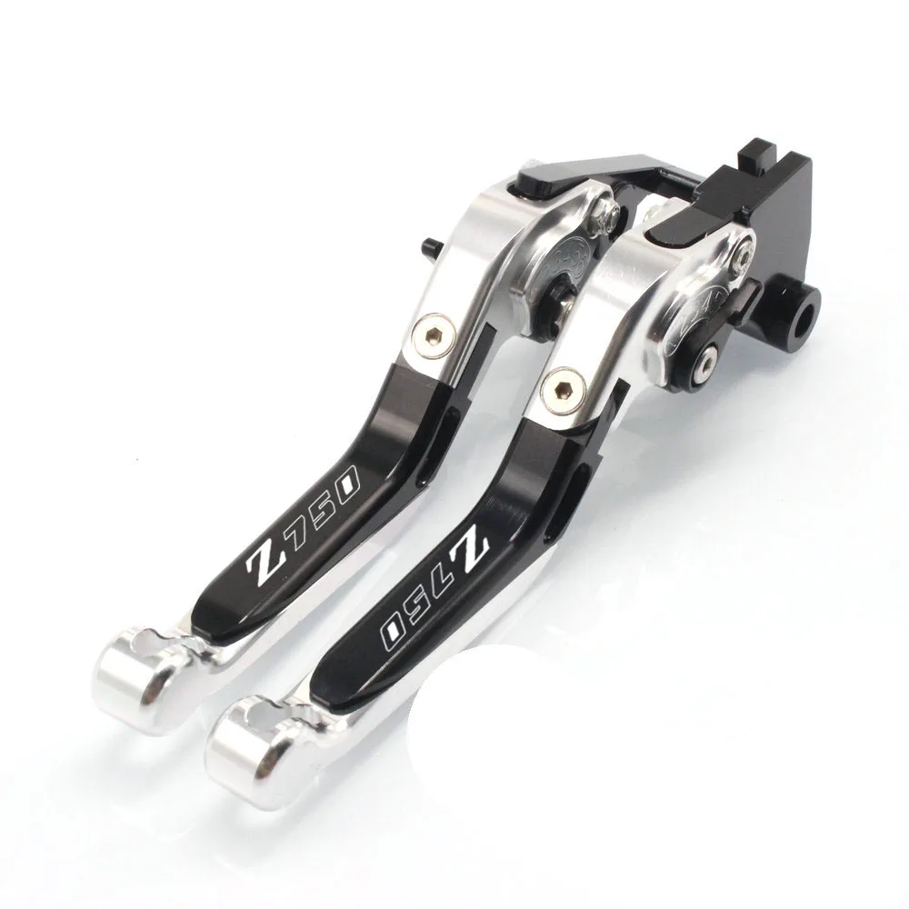 BKSLBKSL Для Kawasaki Z750 Z 750 Z-750 2007 2008 2009-2012 ЧПУ Рычаги Тормозная система сцепления для мотоцикла регулируемые аксессуары для гоночных мотоциклов - Цвет: BKSLBKSL