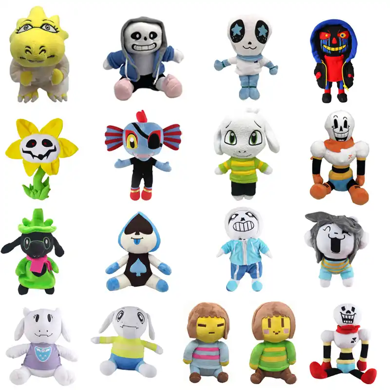 undertale muñecos