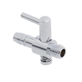 

New 4MM Stainless Steel Aquarium Tank Air Pump Air FlowTube Pipe Line Control Valve Accessories