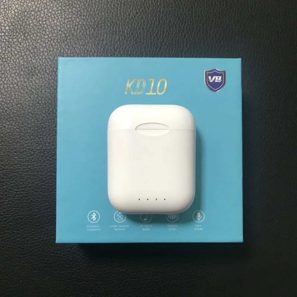 KD10 наушники-вкладыши TWS Bluetooth 5,0 наушники Беспроводной Touch наушники 1:1 реальный Батарея PK i10 i12 i20 i30 i60 i80 наушники для iPhone xiaomi