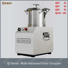 QS3 electric food chopper cutter cutting machine multifunctional food processor meat mincer vegetable bowl chopper cutter