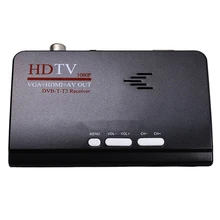 Smart Tv Box Us Plug 1080P Hd Dvb-T2/T ТВ приставка Hdmi Usb Vga Av тюнер приемник цифровая приставка-Eu вилка