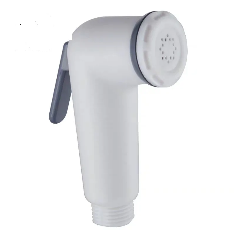 

Hot Models White Health Faucet Nozzle Chamber Pot Car Spray Gun Pet Bathing Machine Health Faucet