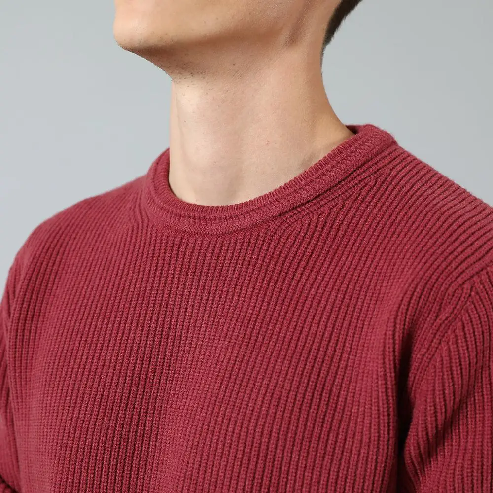 SIMWOOD 2019 autumn winter warm sweater men casual special neck design knitwear pullovers high quality brand clothing SI980567 SIMWOOD 2019 autumn winter warm sweater men casual special neck design knitwear pullovers high quality brand clothing SI980567