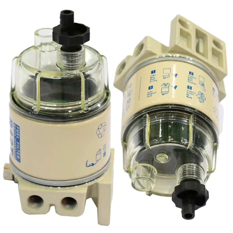 2 шт. R12T топливный/водный сепаратор фильтр двигателя для 40R 120AT S3240 NPT ZG1/4-19 Автозапчасти полный комбо