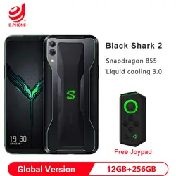 Глобальная версия Xiaomi Black Shark 2 12 Гб 256 игровой телефон Snapdragon 855 Octa Core 48 + 12 Мп Камера 4000 мА/ч, игра для смартфонов