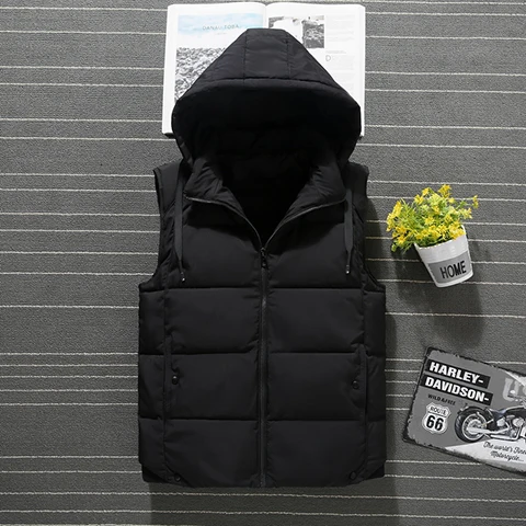 

Vest Men Plus Size 6XL 7XL 8XL XXXXL 2020 new men's vest winter down vest casual vest men's sleeveless jacket warm vest coat
