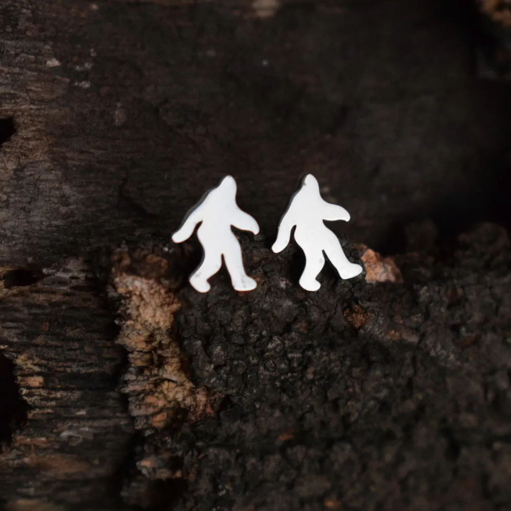 12 пар серег. Bigfoot Yeti cryptid фольклор украшения. Подарок для ботаника гика ученого