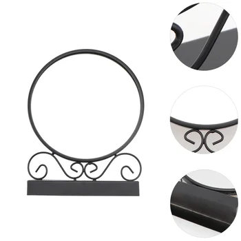 

1Pc Cosmetic Mirror Makeup Mirror Retro Mirror Furniture Desk Mirror for Home Office
