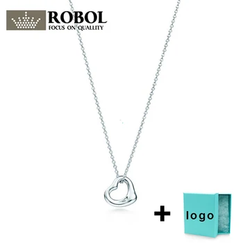 

Xl tfx ttff rllen original sterling silver love necklace, suitable for women's party jewelry wholesale free shipping.