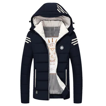 

New Male Jacket Parka Men Hot Sale Quality Autumn Winter Warm Outwear Brand Slim Mens Coats Casual Hooded Jackets Men