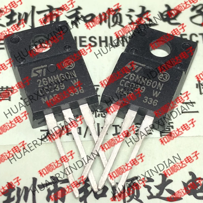 5 шт., новые оригинальные кнопки 26NM60N STF26NM60N-220 600V 20A