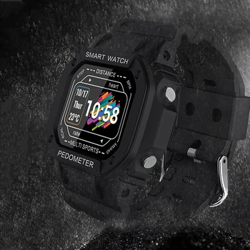 

I2 Smart Watch 2020 Men Women 0.96 inch IP67 Waterproof Heart Rate Monitor Fitness Tracker Sport Women Wrist Watch