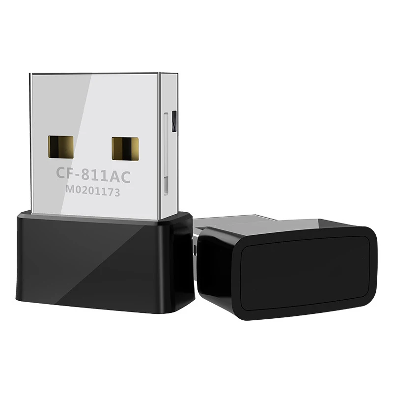 650 Мбит/с мини USB Wifi адаптер сетевая карта двухдиапазонный 2 4G/5 8G беспроводной для