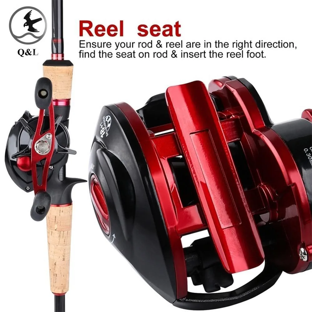 LIZARD 18+1BB 8.1:1 7.1:1 8kg low profile reel bait casting Fishing reel  baitcasting Fishing reels For shimano