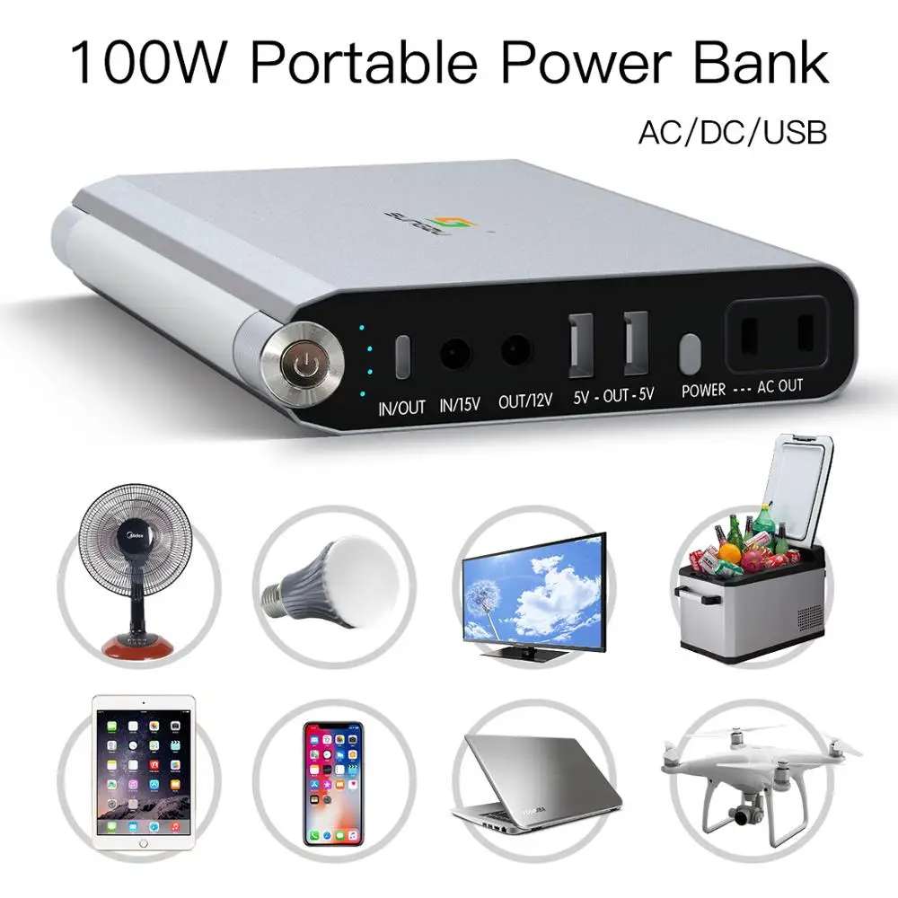 Smartphone Type-C Port, Dual USB iSmart Ports, 19V/1.6A DC Input For Macbook Laptops RAVPower 27000mAh Built in 220V AC Outlet Universal Power Bank Travel Charger USB C Portable Charger Smartphone Type-C Port, Dual USB iSmart Ports, 19V/1.6A DC Input For Macbook Laptops RAVPower 27000mAh Built in 220V AC Outlet Universal Power Bank Travel Charger USB C Portable Charger
