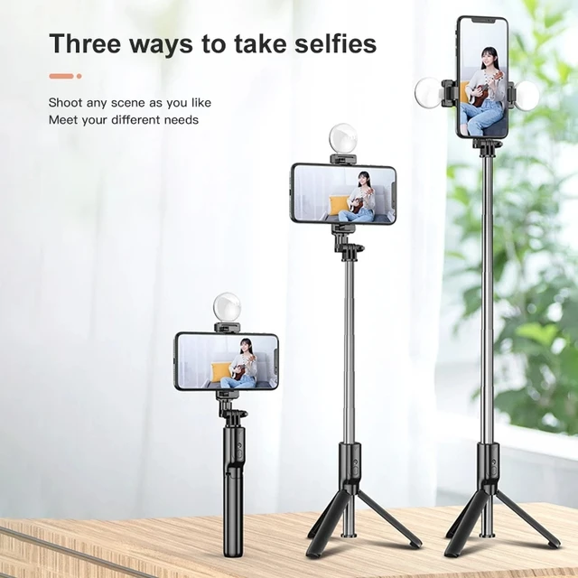 stabilisateur Smartphone Mini anneau lumineux à Led pour téléphone portable