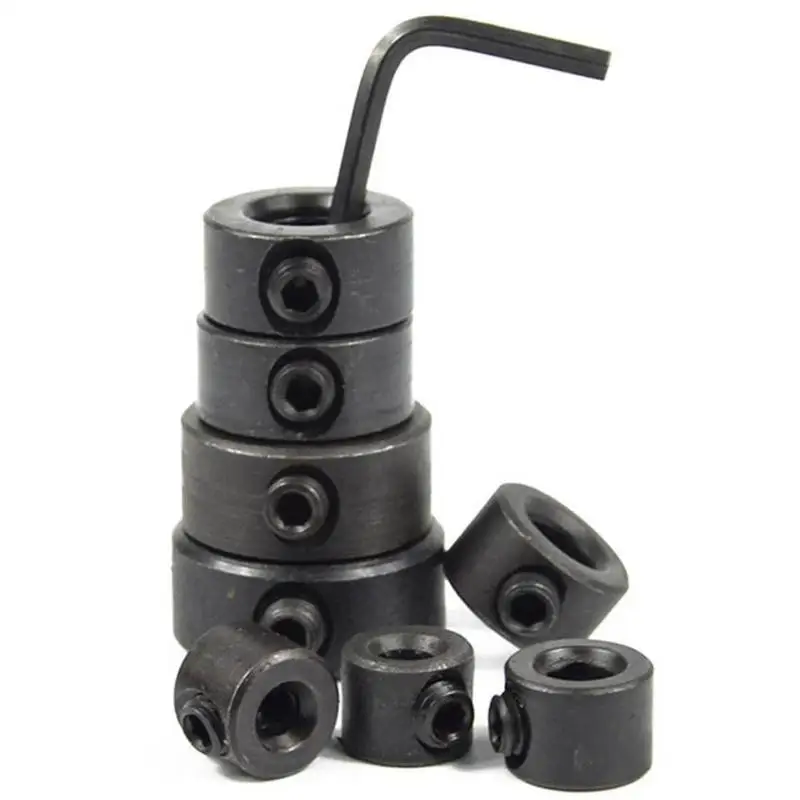 

8Pcs woodworking tools hex wrench set woodworking drill bit set Carbon Steel Fixed on the bit Limit the depth of drill holes