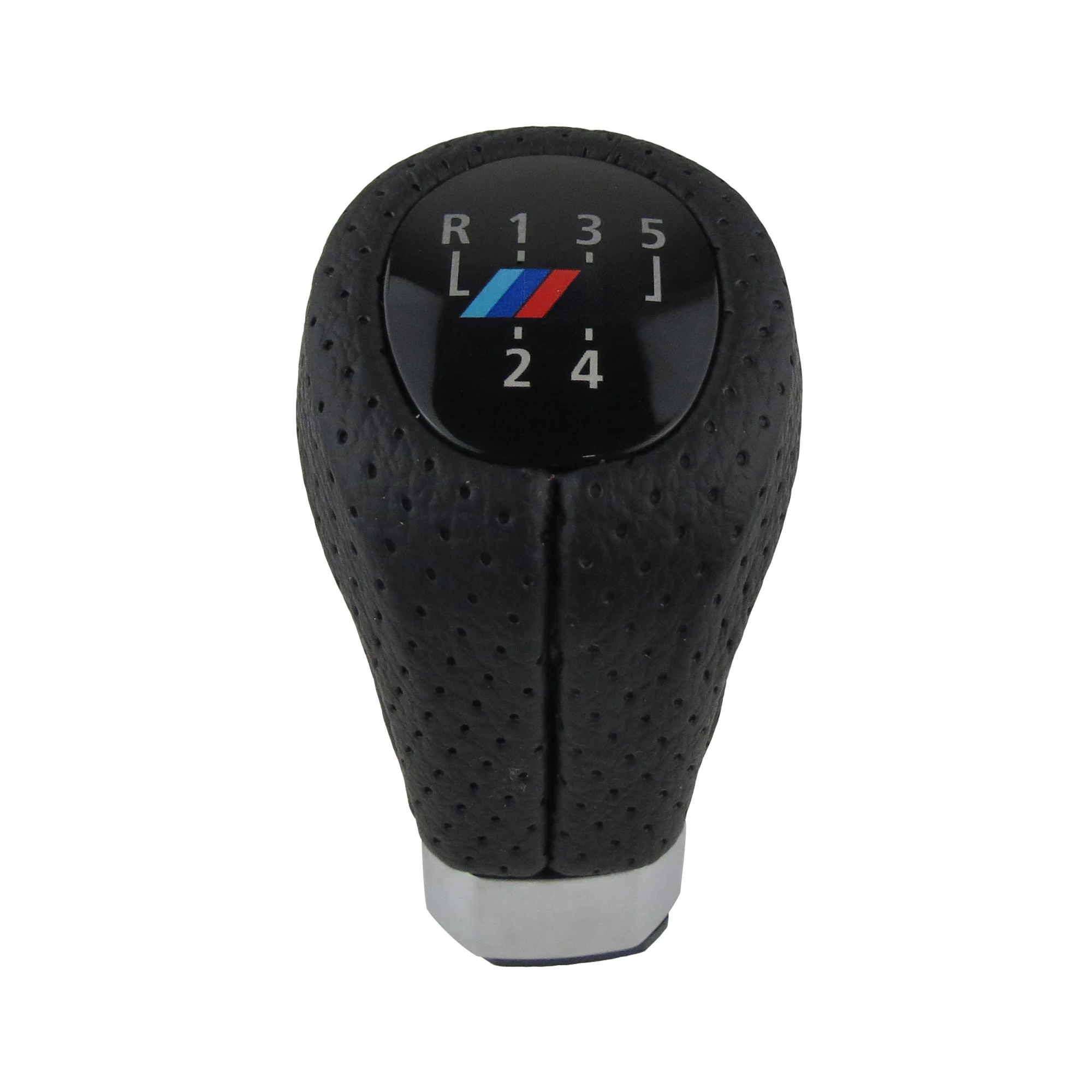 FaroeChi 5 Speed Gear Shift Knob With M Logo For BMW 1 3 Series E81 E82 E87 E88 E90 E91 E92 E93
