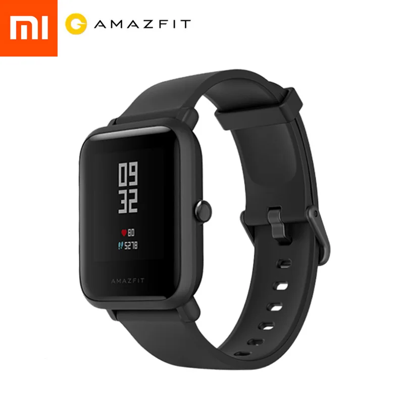 

Huami Amazfit Bip Smart Watch Bluetooth GPS Sport Heart Rate Monitor IP68 Waterproof Call Reminder MiFit APP Alarm Vibration