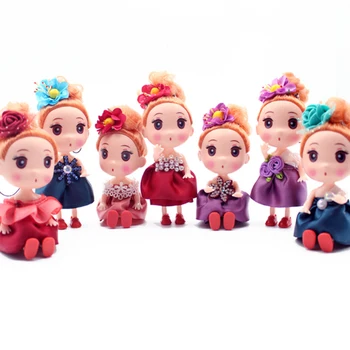 

Baby Doll Toys Princess Bebe Doll Girls 12cm Movable Joints Birthday Gift Cute Girls Toys for Children