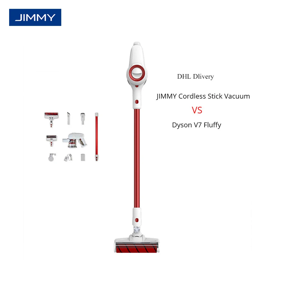 Пылесос Jimmy JV51 беспроводная палка вакуумный ручной автомобильный съемный