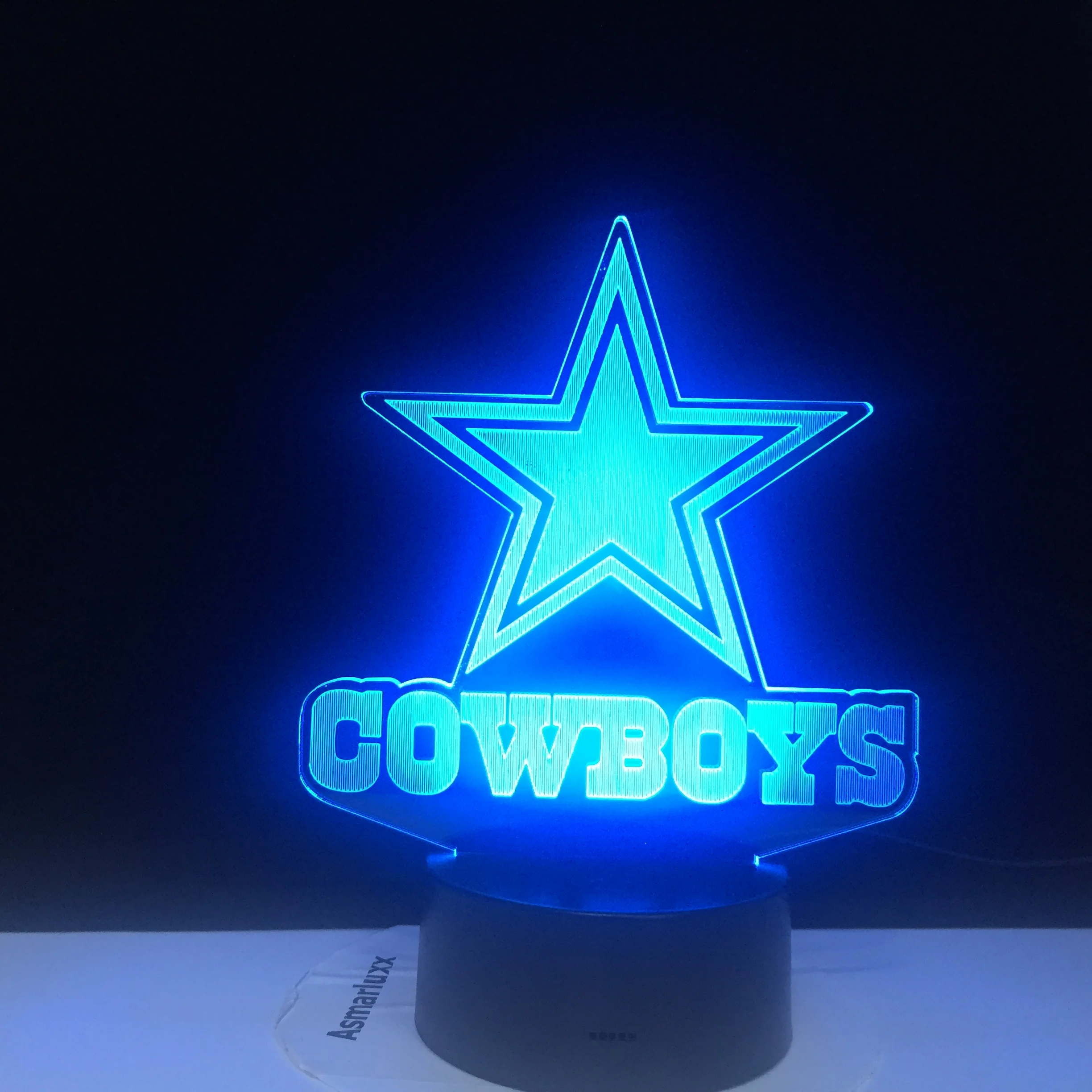 Cowboys оптический иллюзионный светильник сенсорный датчик детский ночной