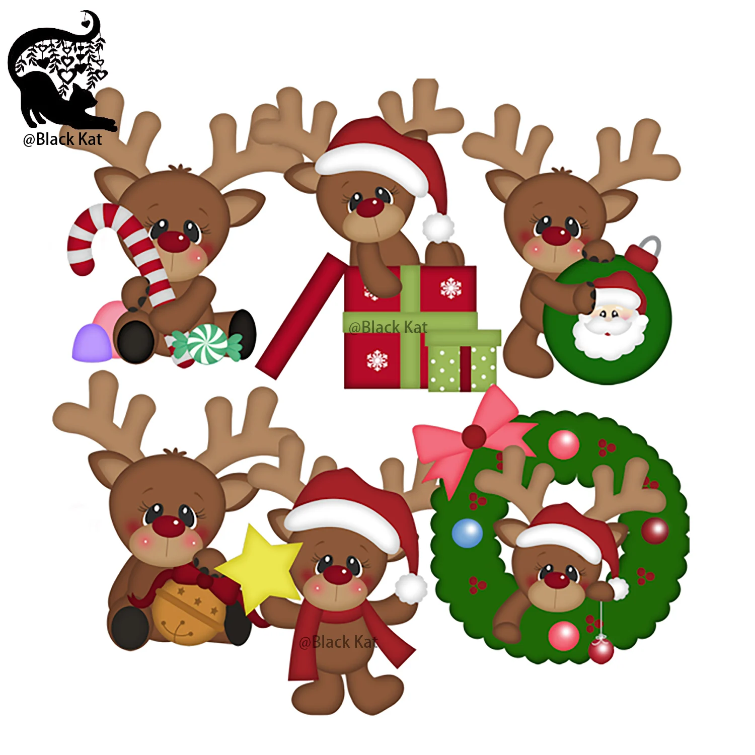 Сделай Сам Рождественский Скрапбукинг звезда тростник колокольчик мяч падуба