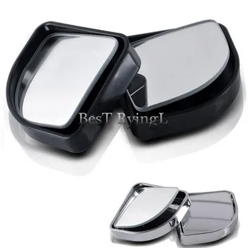 

2 PCS Car Vehicle Blind Spot Dead Zone Mirror Rear View Mirror Small Round Mirror