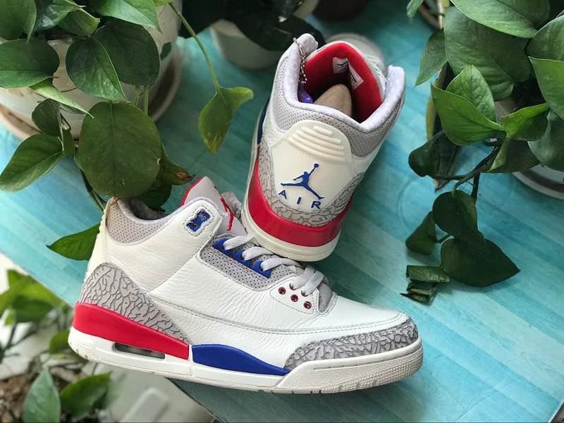 Бежевый Оригинальные баскетбольные кроссовки Jordan 3 в стиле ретро, сеульские кроссовки, мужская обувь AJ3, День независимости США, 136064-140 - Цвет: Бежевый