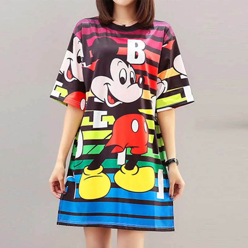 

Kawaii tops tshirt Sailor Moon Printed long t shirt women Girl O-Neck Short Sleeve Sweet Cute Women Clothes Female Loose tshirt
