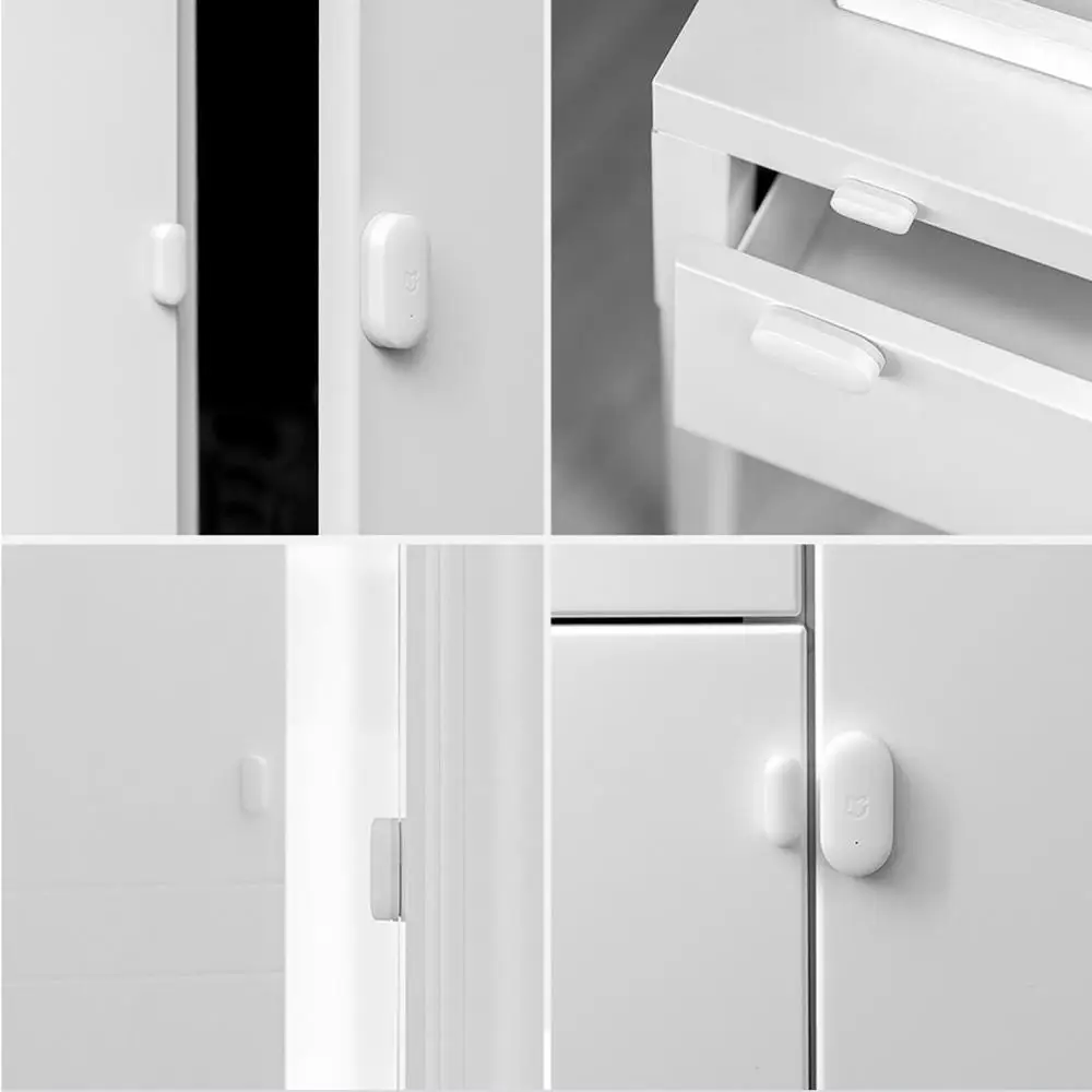 Xiaomi Mijia датчик окна двери Zigbee беспроводное соединение умный мини дверной датчик работает с Android и IOS App управление