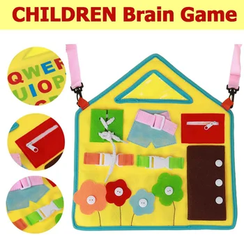 

Non woven Felt Fabric DIY Material Baby Puzzle Basic Skills Toddler Activity Felt Board Children's Early Baby Puzzle Toy Gifts