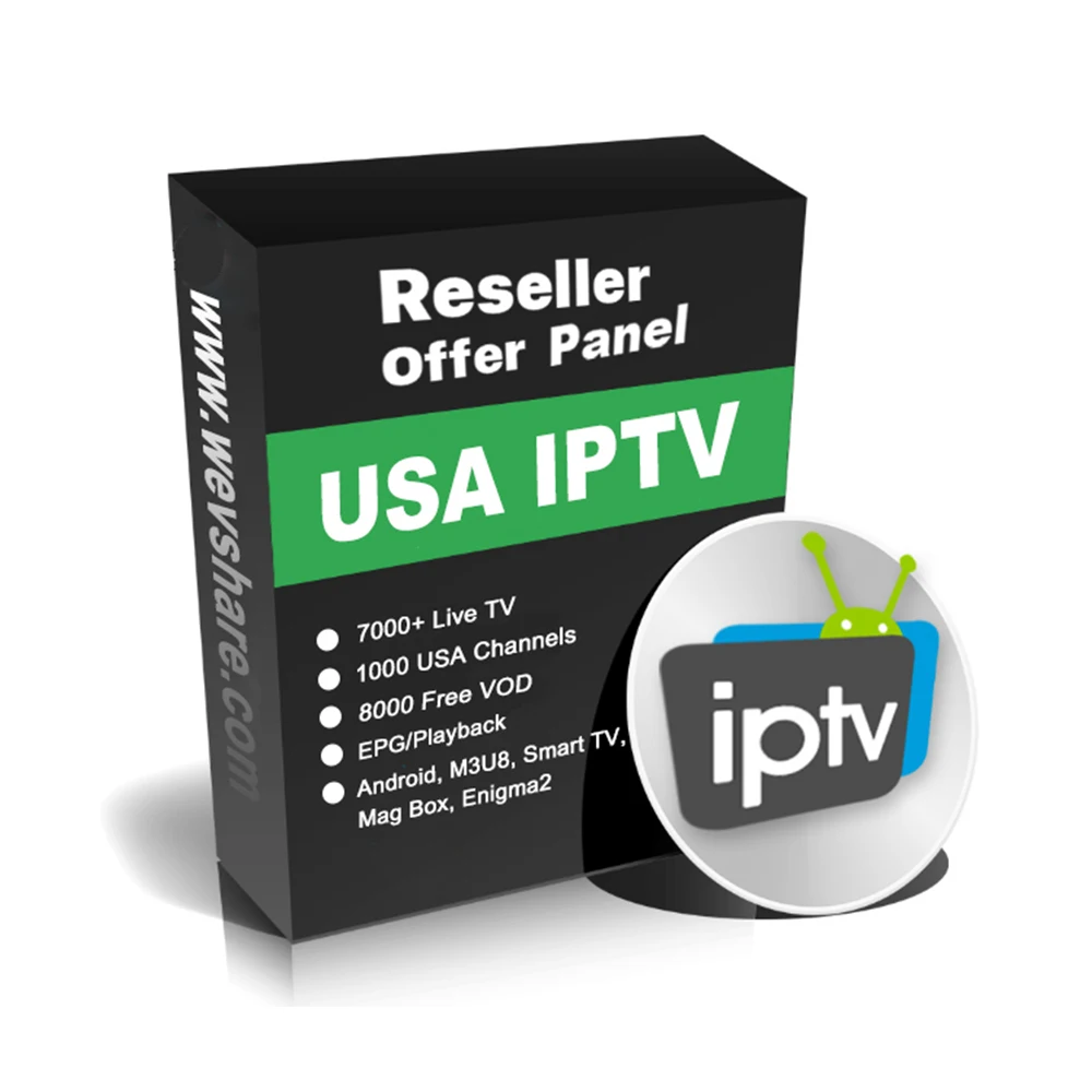 США IP tv подписка реселлер панель Канада/французский/США/Испания m3u8 IP tv abonnement для Smart tv Android tv Box Enigma2 Mag box PC