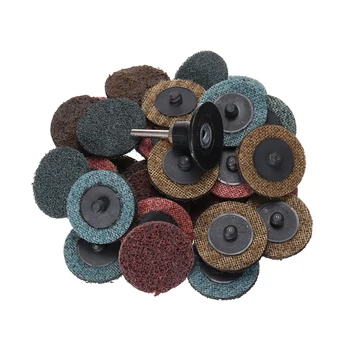 

30Pcs 50mm 120-600 Grit Sanding Roloc Discs Pads Hook & Loop Sandpaper Grinding Sanding Sandpaper For Polishing Tool