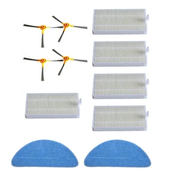 

Side Brush Filter Mop Cloth Set for Proscenic 800T Robot Vacuum Cleaner Parts