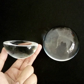 

30PCS 60mm/70mm Crystal Glass Home Half Ball For Wedding Home Ornament Beautiful Free Shipping