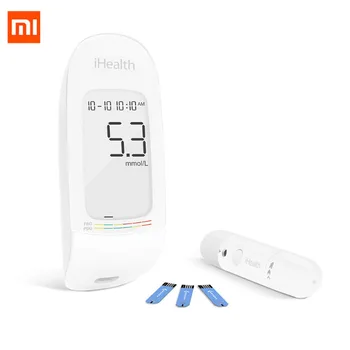 

Xiaomi iHealth Blood Glucose Meters Monitor Test Paper And Blood Collection Needle Set Intelligence Diabetes Tester Fou Home