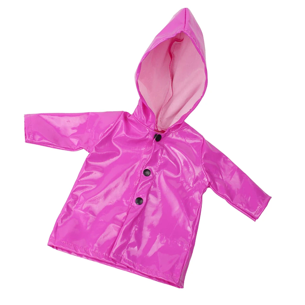 Raincoat Clothes Coat for 18 Inch AG American Doll Doll Outfit Candy Color