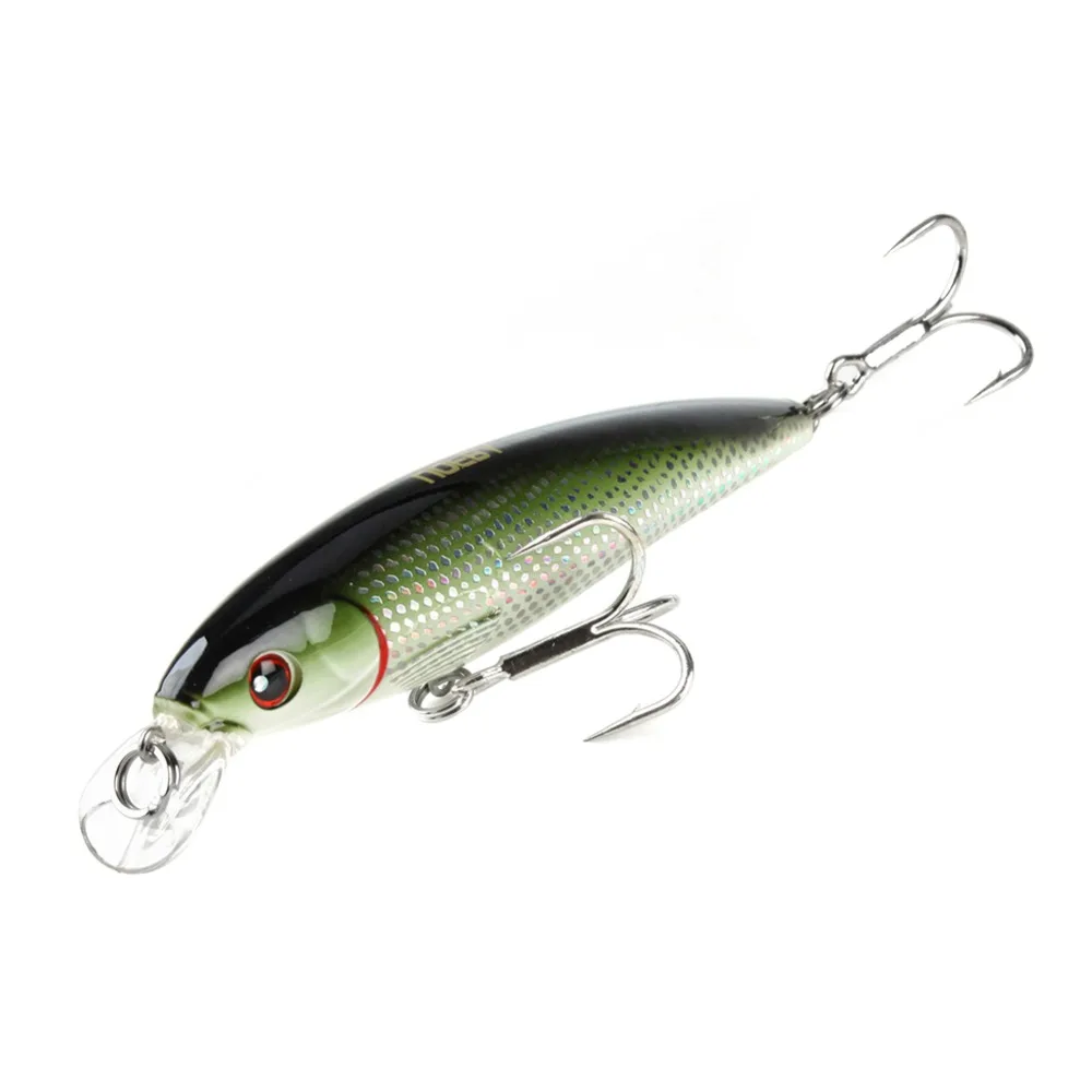 NOEBY NBL 9047 Minnow 100 мм/12 г 1480 мм/39 г плавающая 0-0,8 м искусственная рыболовная приманка кривошипно для окуня щуки Walleye