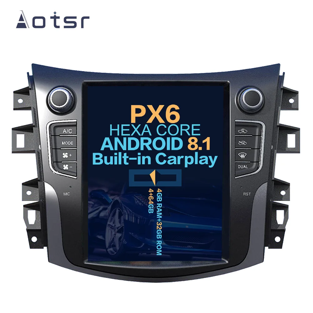 Discount Aotsr Tesla 10.4"Vertical screen Android 8.1 Car DVD Multimedia player carplay GPS Navigation For NISSAN NP300 Navara 2014-2019 0 Discount Aotsr Tesla 10.4"Vertical screen Android 8.1 Car DVD Multimedia player carplay GPS Navigation For NISSAN NP300 Navara 2014-2019 0