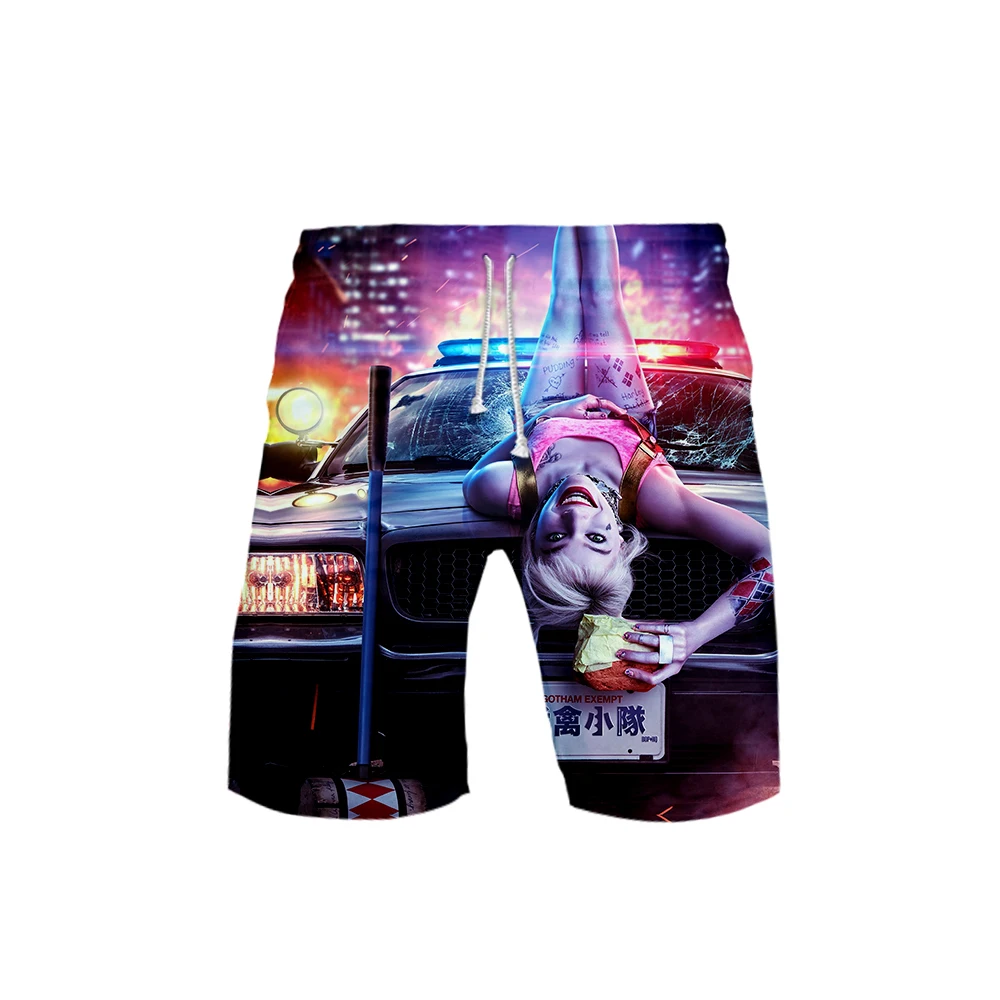 Шорты для отдыха с изображением хищных птиц; Новинка; топ с 3D принтом; сезон весна-осень; роскошные удобные шорты в стиле Харадзюку для отдыха