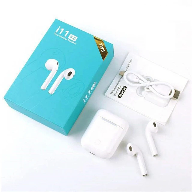 i11 with retail box Беспроводные наушники i11 TWS с сенсорным управлением, беспроводные наушники Bluetooth 5,0, мини-гарнитура с микрофоном для iPhone, huawei, samsung - Цвет: i11 with retail box