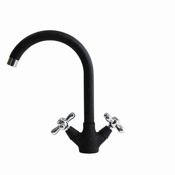 

Смеситель для кухни 1/2кер MIXLINE ML-GS07 (308) черный высок. излив