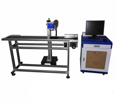 Wuhan bcxlaser Высокое качество CO2 волоконная лазерная маркировочная машина 20 Вт 30 Вт на линии маркировочная машина с дешевой ценой