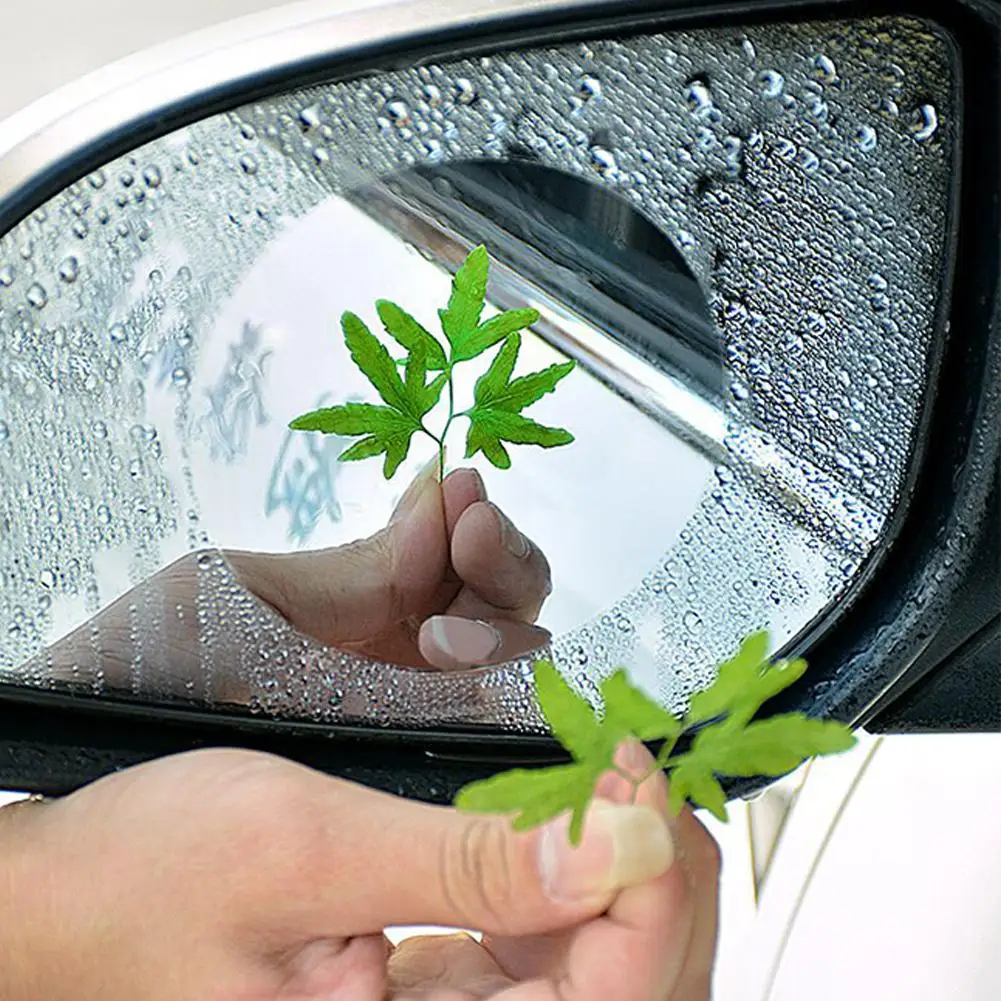 Car Mirror Window Clear Film Anti Fog Car Rearview Mirror Protective Film Waterproof Car Sticker