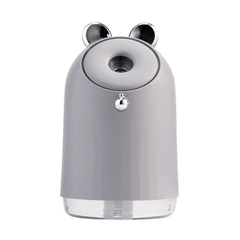 

USB Tinkle humidifier Charging Humidifier Cute Pet Ultrasonic Cool Mist Aroma Air Oil Diffuser Romantic Color LED Light